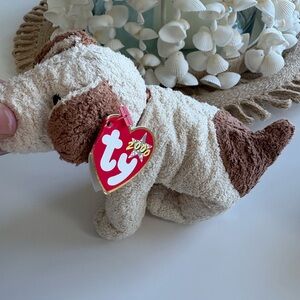Ty Beanie Baby Dog Plush- Rufus 2000